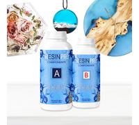 800gr Resine Epoxy Ultra Transparente Polyvalente À Haute Performance Pour Créations Artistiques, De Bijoux, Plateau, Table Rivière, Revêtement Et Modelage - Assistance Technique En Français