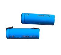 800mah 3.7V Lithium batterie Rechargeable AA. Compatible avec Braun Oral-B. IO4, iO5, iO6, iO7, iO8, iO9, iO10, 6N, 7N, 8N, 9N brosse à dents électrique Rechargeable Type 3758 3759 3753 3776 3794(2 pc