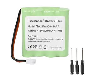 800mAh 4.8V Batterie pour GLOBUS Elite SI/Duo TENS NiMH Electrostimulation