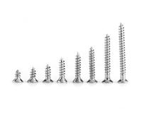 800pcs M2 Cross Drive Tête Plate Auto-taraudage Vis Accessoire de Travail du Bois, Assortis Ensemble dans une Boîte Transparente pour la Maison et le Bureau Appareil, Réparation