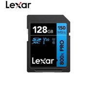 (800X Pro-128GB) Lexar carte SD classe 10 V10 V30 V60 V90 U3 UHS-II 32GB 64GB 128GB 256GB 512GB SDHC SDXC haute vitesse 4K 8K carte mémoire pour appareil photo