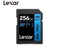 (800X Pro-256GB) Lexar carte SD classe 10 V10 V30 V60 V90 U3 UHS-II 32GB 64GB 128GB 256GB 512GB SDHC SDXC haute vitesse 4K 8K carte mémoire pour appareil photo