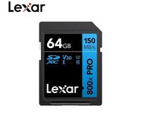 ( 800X Pro-64GB) Lexar carte SD classe 10 V10 V30 V60 V90 U3 UHS-II 32GB 64GB 128GB 256GB 512GB SDHC SDXC haute vitesse 4K 8K carte mémoire pour appareil photo