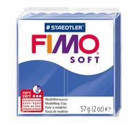 [8020-33-5] FIMO Lot de 5 Pâtes à modeler à cuire SOFT, Bleu brillant, 56 g