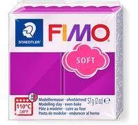 [8020-61-5] FIMO Lot de 5 Pâtes à modeler à cuire SOFT, pourpre, 56 g