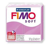 [8020-62-3] FIMO Lot de 3 Pâtes à modeler SOFT, à cuire, lavande, 56 g