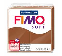 [8020-7-5] FIMO Lot de 5 Pâtes à modeler à cuire SOFT 56g Caramel