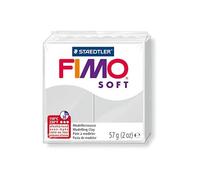 [8020-80-5] FIMO Lot de 5 Pâtes à modeler SOFT, à cuire, gris dauphin, 56 g