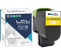 802Sy Jaune Cartouche De Toner Compatible Pour Lexmark 800S4 80C2Sy0 80C20Y0 80C2Sye 802Y Pour Lexmark Cx310 Cx310N Cx310Dn Cx410 Cx410E Cx410De Cx410Dte Cx510 Cx510De Cx510Dhe Cx5[ENC942889]