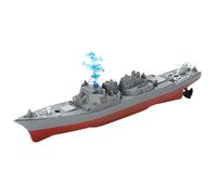 803 2.4g Rc Bateau Militaire Télécommande Porte-Avions Modèle Bateau Hors-Bord Yacht Électrique Eau Jouet-Générique