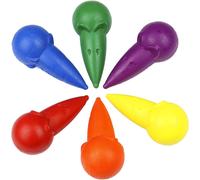 [803328] PELIKAN Crayons de Cire pour Enfants en Forme de Souris en 6 Couleurs