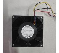 8038 DC 12V Fan - Model 08038RA-12Q-GU, 4-Wire for Solar Inverter Efficient Heat Dissipation and Speed Control