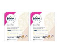 [8041297-2] VEET Lot de 2 Cires Chaude PURE Orientale au Sucre - Parfum Vanil...