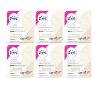 [8041297-6] VEET Lot de 6 Cires Chaude PURE Orientale au Sucre - Parfum Vanil...