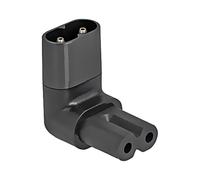80470 IEC C7 femelle, IEC C8 mâle coudé 2,5A 250V DELOCK