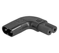 DeLOCK Adaptateur Secteur IEC 60320 - C8 vers C7 Mâle/Femelle