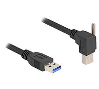 80484 Câble USB A mâle,USB B mâle 90° gauche/droite 1m 5Gbps DELOCK