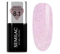 806 Semilac Smart Builder Paillettes délicates Rose 7 ml