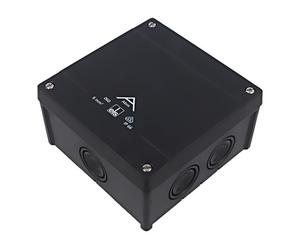 80602001 Boîtier : boîte de jonction X : 127 mm Y : 127 mm Z : 70 mm IP66 noi...