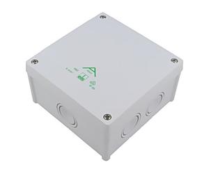 80642001 Boîtier : boîte de jonction X : 127 mm Y : 127 mm Z : 70 mm IP66 gri...