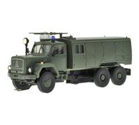 8065 H0 MAGIRUS Pompiers 3 axes avec gyrophare