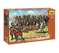 8072 - Dragons de Pierre I 1701-1721 - Maquette en plastique à l'échelle 172 1 19 soldats