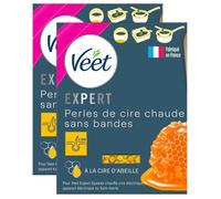 [8077262-2] VEET Lot de 2 Experts Perles de Cire Chaude Sachet de 230 g