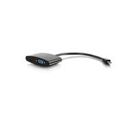 C2G 80935 câble vidéo et adaptateur Mini DisplayPort HDMI + VGA (D-Sub) Noir