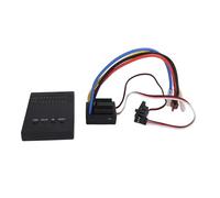 80A Brossed ESC Imperposezé de la vitesse électronique de cartes de programme de vitesse de vitesse universelle 1/10 1/8 RC Boat en aluminium Alloy Plastique 35x30x19mm