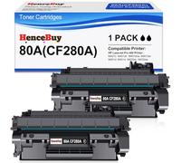 80A CF280A Toner noir de remplacement pour imprimante HP 80A CF280A 80X CF280X pour Laserjet Pro 400 M401dne M401dw M401n M401a MFP M425dw MFP M425dn M401 M425 Noir