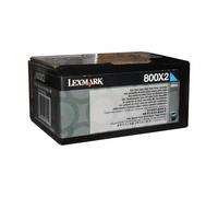 80C0X20 LEXMARK 800X2 CARTOUCHE DE TONER CYAN