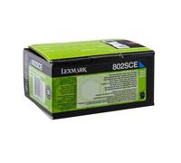 80C2SCE LEXMARK 802SCE CARTOUCHE DE TONER CYAN