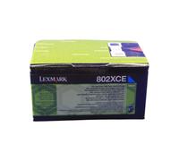 80C2XCE LEXMARK 802XCE CARTOUCHE DE TONER CYAN