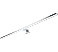 80cm LED lampe de salle de bain lampe de miroir 230V blanc chaud, chromé