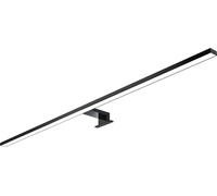 80cm LED lampe de salle de bain lampe de miroir 230V blanc chaud, noir