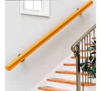 80cm Main Courante En Bois Pour Marches Intérieur, Rampe D'escalier Murale, Garde-corps Pour Escaliers Antidérapante, Poignée De Sécurité Murale(100cm/3.3ft)