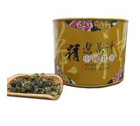 80g Thé Tieguanyin Tee Oolong Vert Biologique Semi-Fermenté Feuilles Frites à La Main Tea Brut Torréfié Arômes Floraux Boisson Aromatisée