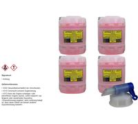80L Kühlflussigkeit Mannol Antigel AF12 + Antigel Rouge Incl. Robinet de Vidange