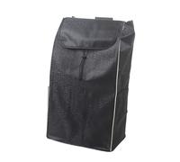 80L Sac De Remplacement De Chariot À Main - Sac De Caddie Étanche En Tissu Oxford, Sac De Rechange De Chariot, Sacs De Courses Réutilisables, Sac De Remplacement Pour Chariot, 38X30X70CM(Schwarz,1PCS)