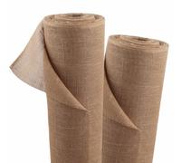 80m x 1m tissu de jute 215g/m² tapis de jute jute de jardin tissu de jute toile