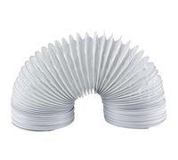 80mm / 6m Tuyau de Évacuation pour Climatisation, Sèche-linge, Hotte - Tuyau Flexible en PVC