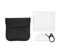 80mm Camera Lens Prism Optical Glass Handheld Special Effect Filter Half Moon Photography Accessories