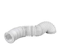 Ø 80mm Conduit d'air Flexible pour Hotte de Cuisine, Climatiseur, Hotte Aspirante, Sèche-linge - 3m Tuyau d'évacuation - Conduit de Ventilation - PVC