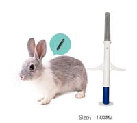 80pcs 1.4*8mm FDX-B Pet Microchips 134.2KHz Animal Microchip vétérinaire Pet Seringue RFID Injecteur Animal transpondeur Tag - Type ST-Y05