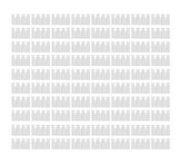 80pcs Boîte de radiateur de Refroidissement à Haute Performance en Aluminium Hautes Performances pour Les Composants électroniques Routeurs CPUs PCBS Alimentation Alimentaire