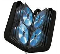 80pcs Disc CD DVD Carry Case, PU Leather CD DVD Holder Storage Bag, Heavy Duty DVD Case Album Bag Wallet for Music CD, Game Disc, PC Driver Disc