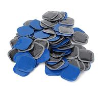 80pcs Pneu Patch Crevaison Réparation Caoutchouc Bâton Outil 45x45mm Universel Pneu Réparation Patch pour Voiture Moto Pneu Crevaison Réparation Patch