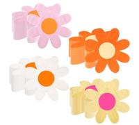 80Pcs Serviettes de Coloré doux à Motif Fleur Jetables, Marguerite Serviettes Cocktail Été Fleurs Printemps Serviette de Table Papier Décoratives pour Fournitures de Fête de Dîner,Anniversaire,Mariage