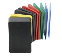 80Pièces Window Cales de Vitrage 40 x 60mm D'espacement en Plastique pour Cale de Porte Premium Cales pour vitrage Cales Parquet Meubles Vitrage Set :2, 2.8, 3.5, 5, 10, 20 mm