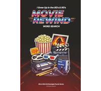 80s & 90s Nostalgia Word Search for Adults: Movie Rewind: Word Search Puzzle Book For Adults | Large Print Brain Games | Retro Pop Culture Gift Idea